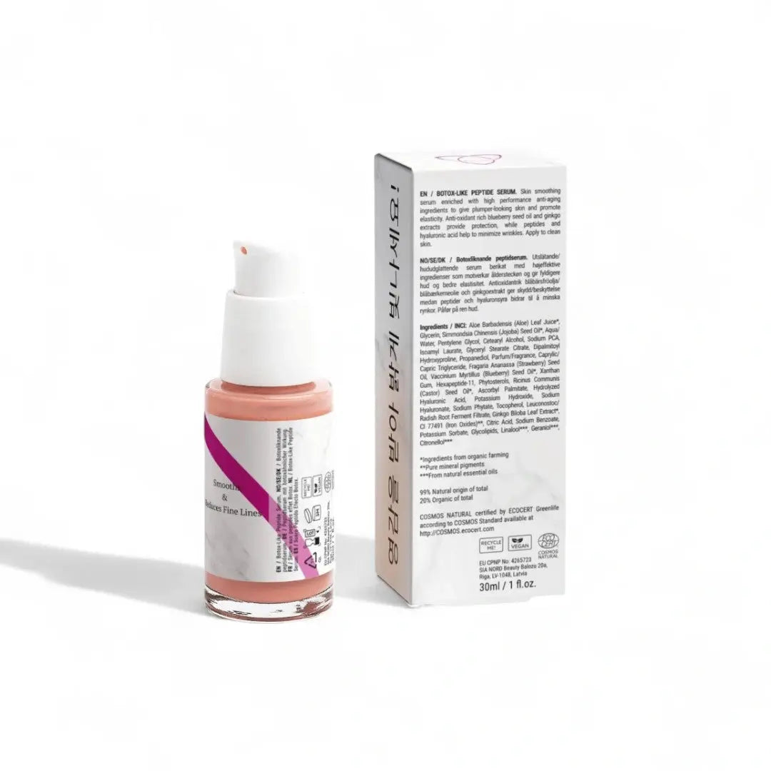 Tuaylla Signature Botox-Like Peptide Serum bottle for firming skin